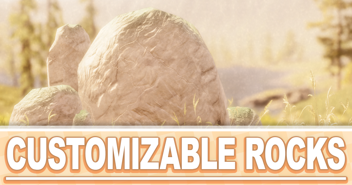 Customizable Rocks Pack banner