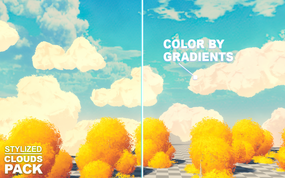 Stylized Clouds Pack screenshot 2